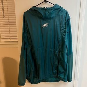 Philadelphia Eagles Nike Half Zip 1/2 Green XL